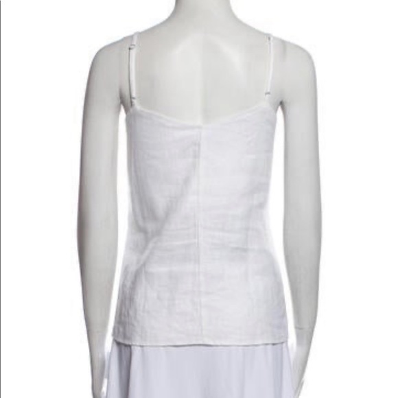 Reformation Mango White Tie-Front Cami Top - Small - Picture 6 of 14
